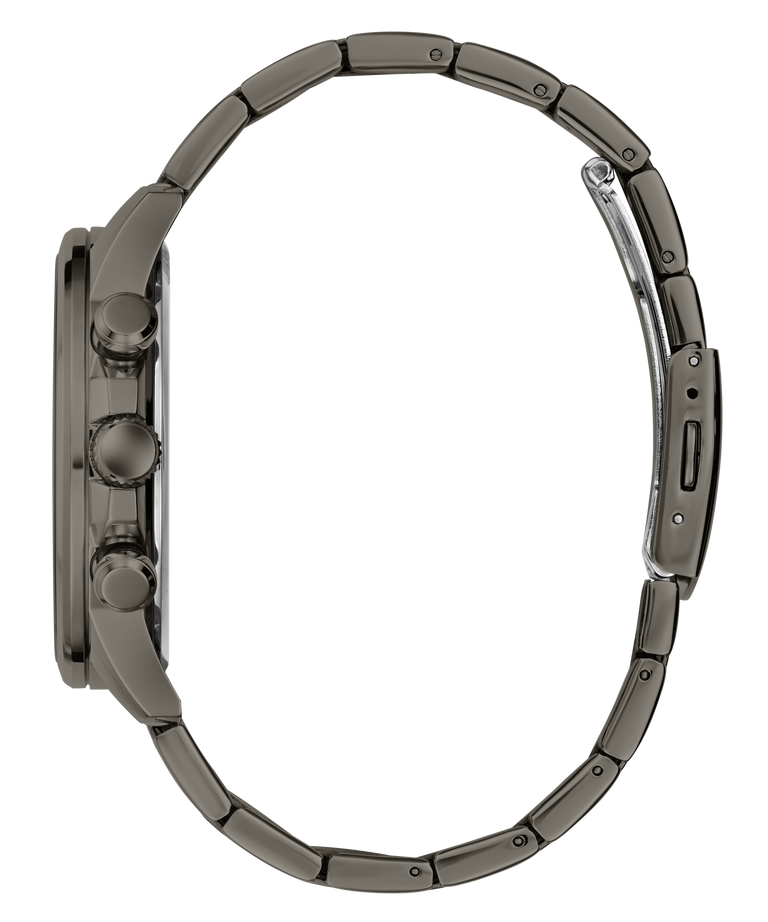 GUESS Mens Walker Gunmetal Multi-function Watch side
