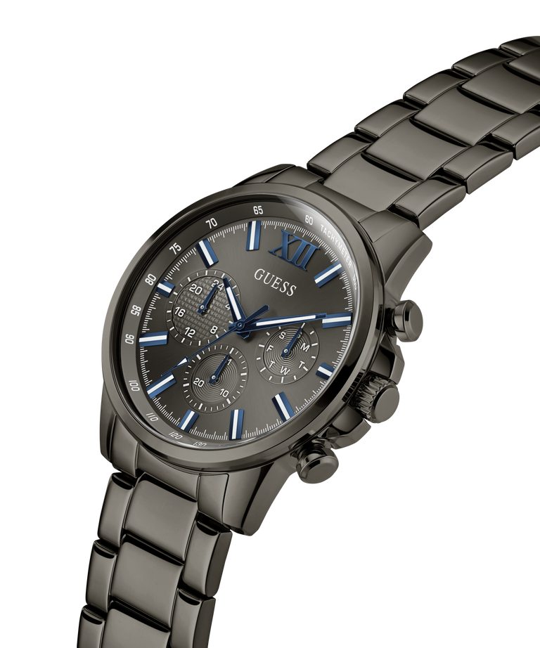 GUESS Mens Walker Gunmetal Multi-function Watch lifestyle