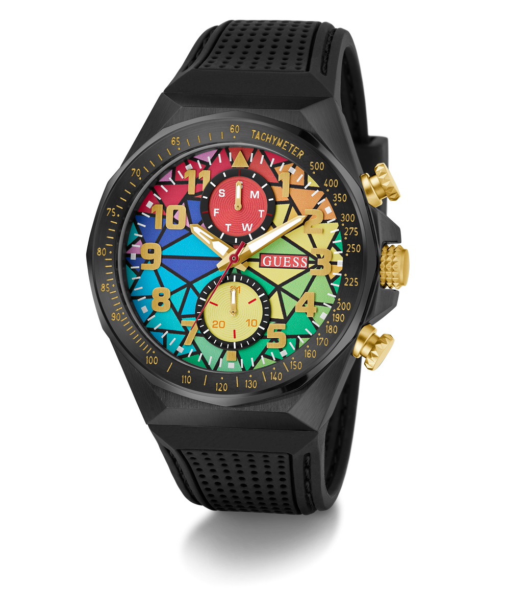 GUESS Mens Black Multi-function Watch GW0902G3 GUESS Watches US