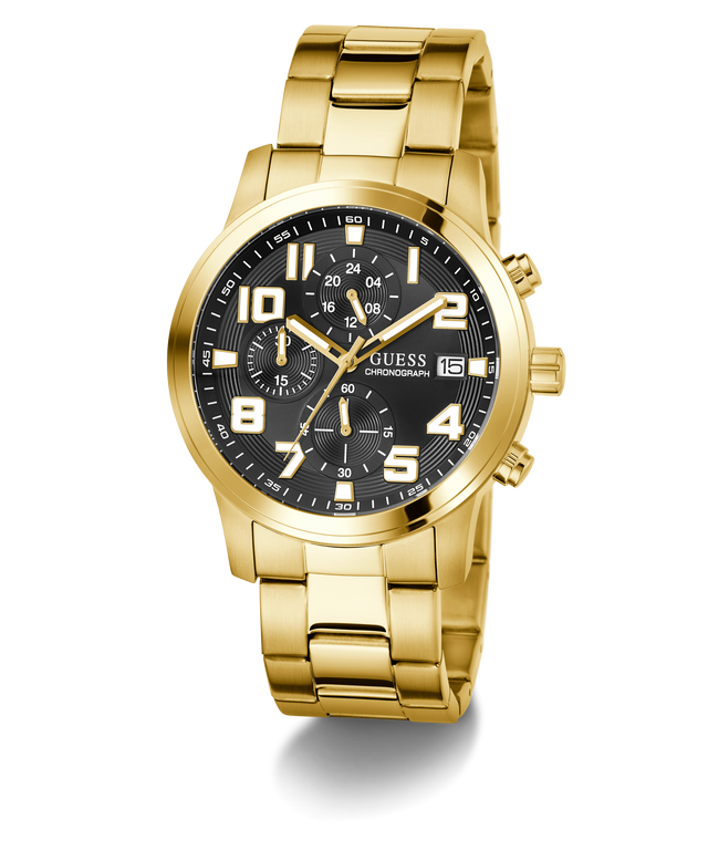 GUESS Mens Gold Tone Chronograph Watch GW0917G2 GUESS Watches US