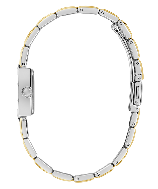 GUESS Ladies 2-Tone Analog Watch side