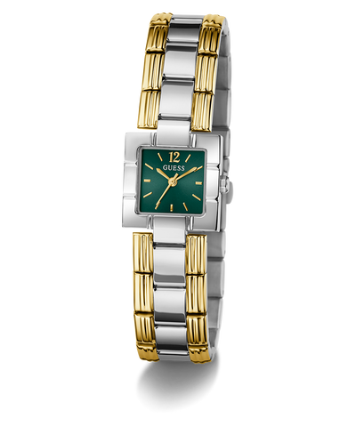 GUESS Ladies 2-Tone Analog Watch angle