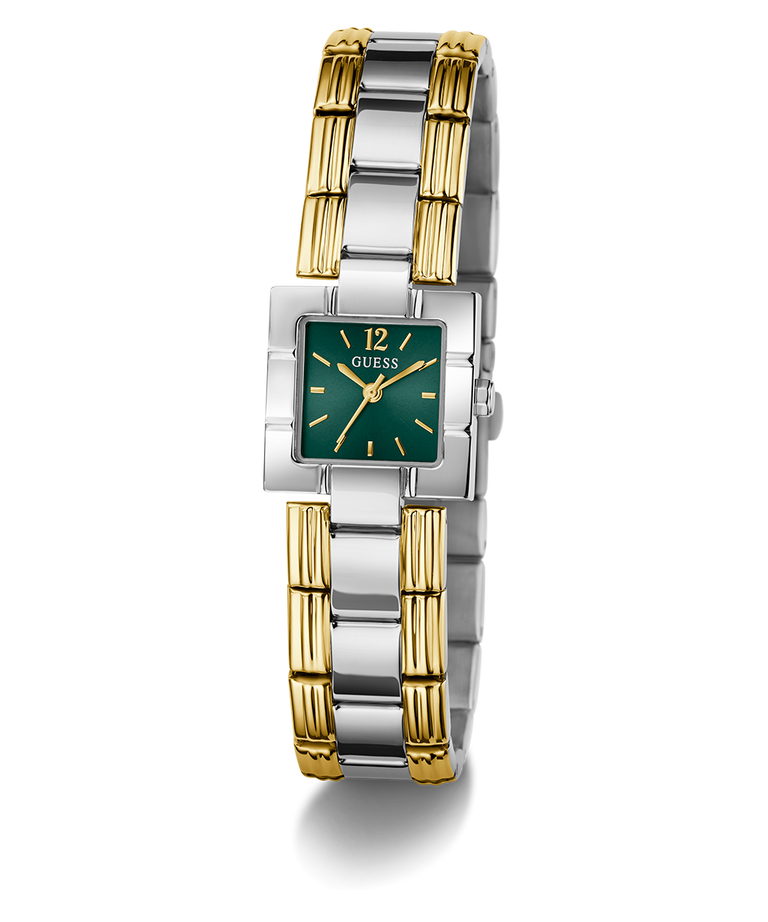 GUESS Ladies 2-Tone Analog Watch angle