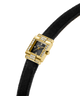 GUESS Ladies Black Gold Tone Analog Watch lifestyle
