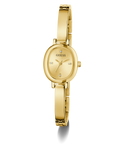 Gold watch with a visible brand logo on a white background GW0924L2