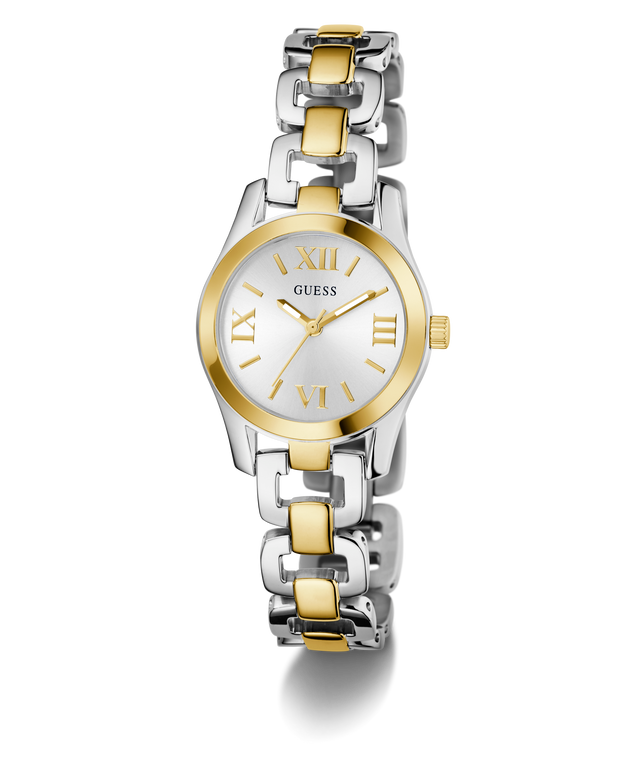 GW0927L6 GUESS Ladies 2-Tone Analog Watch angle