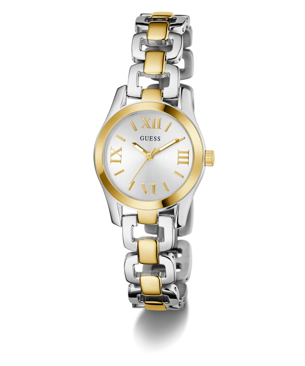 GW0927L6 GUESS Ladies 2-Tone Analog Watch angle