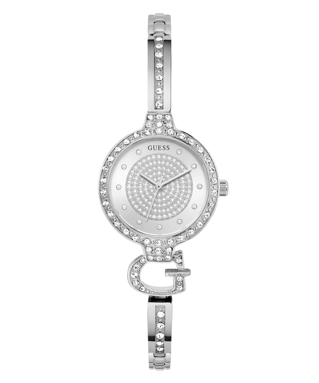 GUESS Ladies Giselle Silver Tone Analog Watch - GW0929L1 GUESS GUESS Ladies Giselle Silver Tone Analog Watch - GW0929L1 GUESS