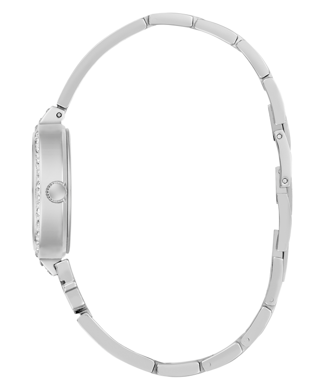 GUESS Ladies Giselle Silver Tone Analog Watch - GW0929L1 GUESS GUESS Ladies Giselle Silver Tone Analog Watch - GW0929L1 GUESS