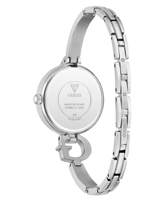 GUESS Ladies Giselle Silver Tone Analog Watch - GW0929L1 GUESS GUESS Ladies Giselle Silver Tone Analog Watch - GW0929L1 GUESS