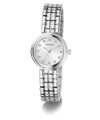 GUESS Ladies Silver Tone Analog Watch angle