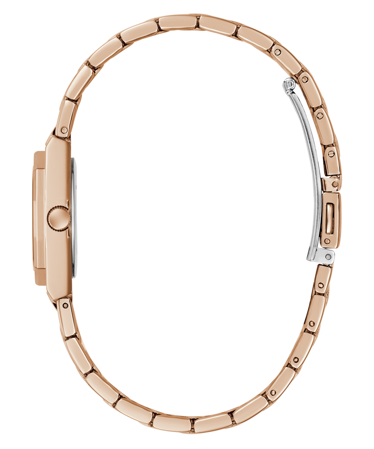 GUESS Ladies Rose Gold Tone Analog Watch GW0931L4  side