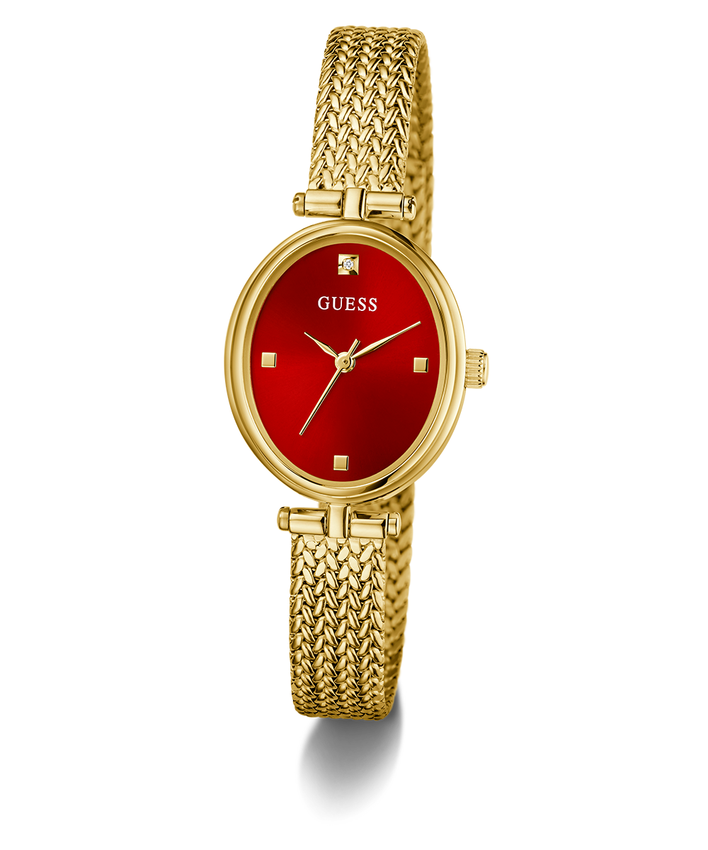 GUESS Ladies Ruby Gold Tone Analog Watch - GW0935L4 | GUESS Watches US