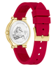 GUESS Ladies Limited Edition Lunar New Year Red Gold Tone Analog Watch with red strap and gold case on a white background