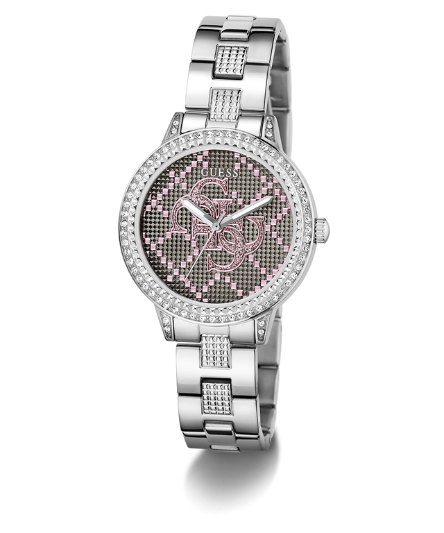 GUESS Ladies Silver Tone Analog Watch GW0944L1 GUESS Watches US