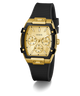 GUESS Ladies Black Gold Tone Multi-function Watch GW0945L2 angle