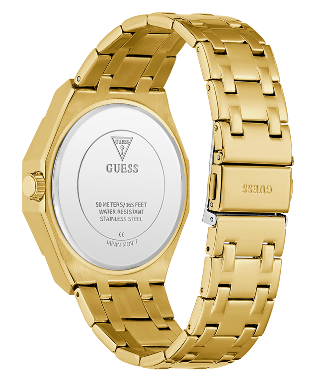 GUESS Mens Gold Tone Multi-function Watch - GW0960G2 GUESS GUESS Mens Gold Tone Multi-function Watch - GW0960G2 GUESS