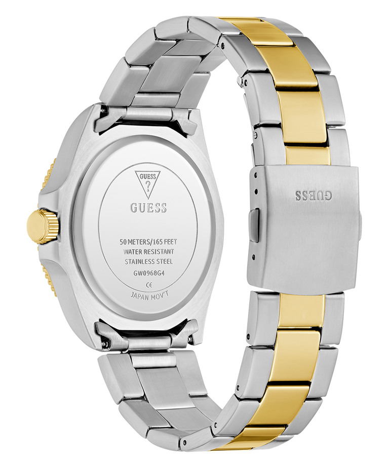GUESS Mens 2-Tone Analog Watch - GW0968G4 GUESS GUESS Mens 2-Tone Analog Watch - GW0968G4 GUESS