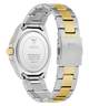 GUESS Mens 2-Tone Analog Watch caseback with visible brand logo on a white background