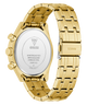 GUESS Mens Gold Tone Multi-function Watch with visible brand logo on a white background