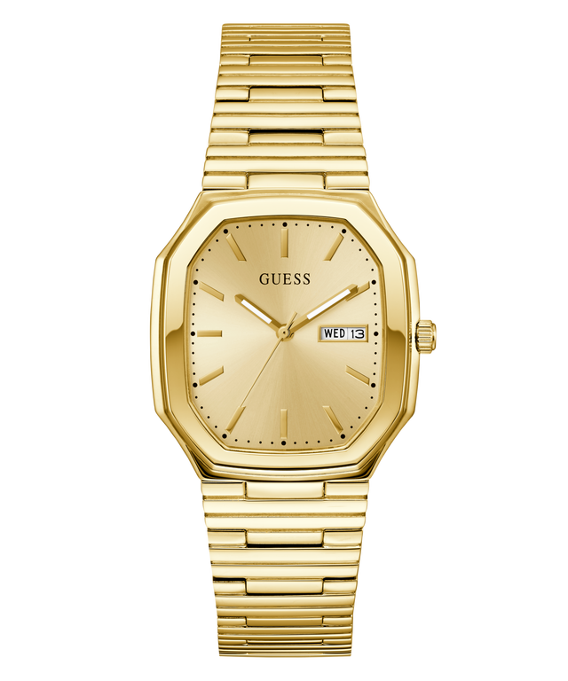GUESS Mens Gold Tone Date Watch - GW0978G2 GUESS GUESS Mens Gold Tone Date Watch - GW0978G2 GUESS