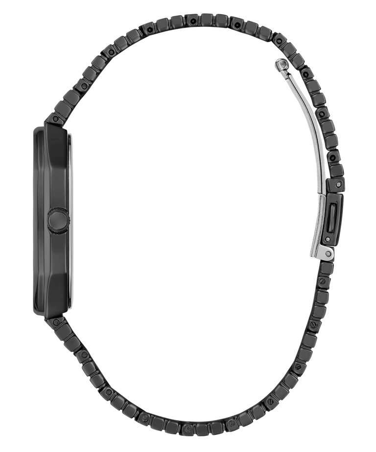 GUESS Mens Black Date Watchon a white background