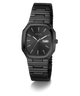 GUESS Mens Black Date Watch on a white background