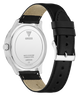 GUESS Mens Black Silver Tone Analog Watch GW0981G1 caseback