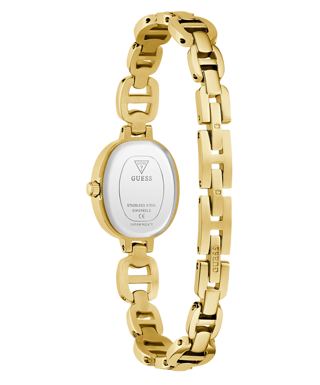 GUESS Ladies Gold Tone Analog Watch - GW0982L2 GUESS GUESS Ladies Gold Tone Analog Watch - GW0982L2 GUESS