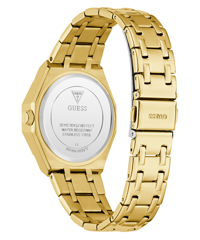 GUESS Ladies Gold Tone Multi-function Watch - GW0988L2 GUESS GUESS Ladies Gold Tone Multi-function Watch - GW0988L2 GUESS