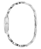 GUESS Ladies Valerie Silver Tone Analog Watch on a white background
