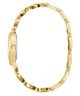 Gold watch GUESS Ladies Valerie Gold Tone Analog Watch on a white background