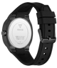 GUESS Mens BLACK Analog Watch with visible brand logo on a white background