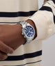 GUESS Mens Silver Tone Analog Watch