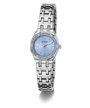 GUESS Ladies Silver Tone Analog Watch angle