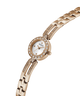 GUESS Ladies Rose Gold Tone Analog Watch lifestyle