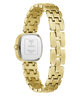 GUESS Ladies Hazel Gold Tone Analog Watch with a visible brand logo on a white background
