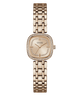 Rose Gold GW1018L4 watch with a diamond-studded face on a white background