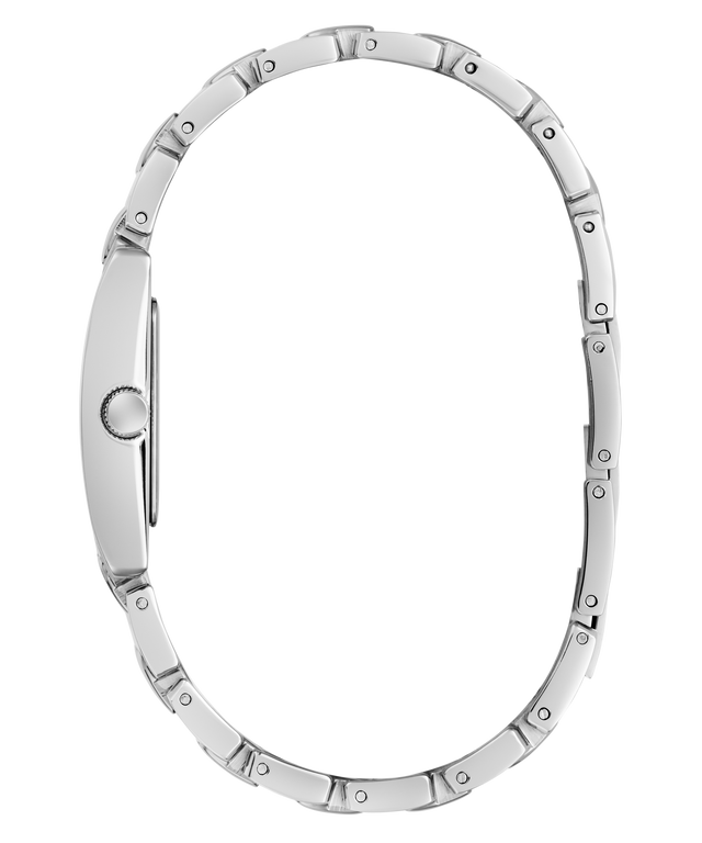 GUESS Ladies Silver Tone Analog Watch