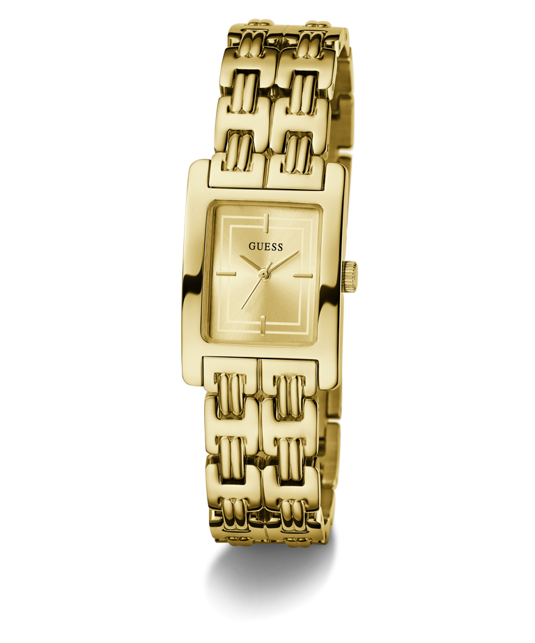 GUESS Ladies Gold Tone Analog Watch