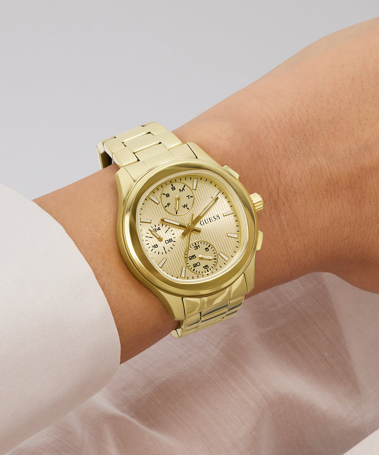 GUESS BIRDIE GW1031L2 Ladies Birdie Gold Tone Analog Watch GUESS GUESS BIRDIE GW1031L2 Ladies Birdie Gold Tone Analog Watch GUESS