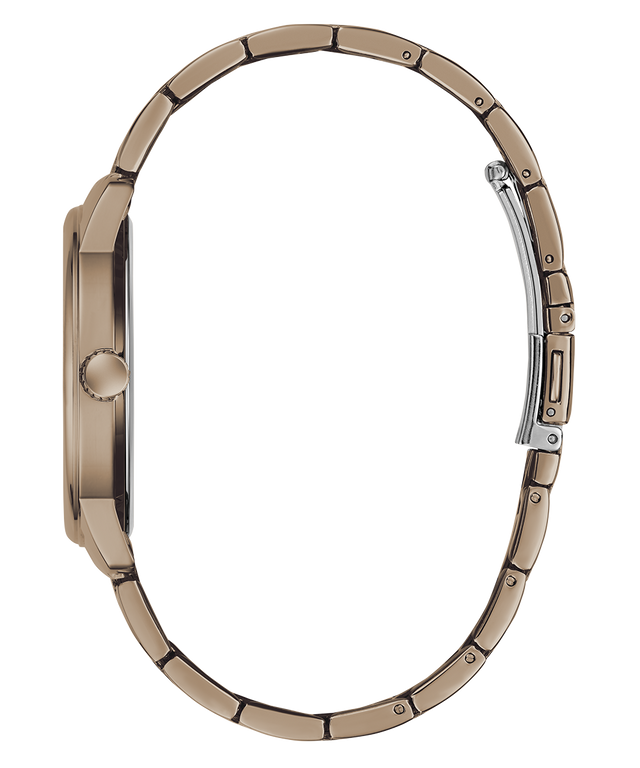 GUESS Mens Coffee Analog Watchcase on a white background