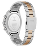 Two-tone silver and rose gold GUESS Mens Arthur 2-Tone Analog Watch with visible brand name on a white background