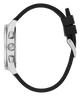 GUESS Mens Palmer Black Silver Tone Analog Watch
