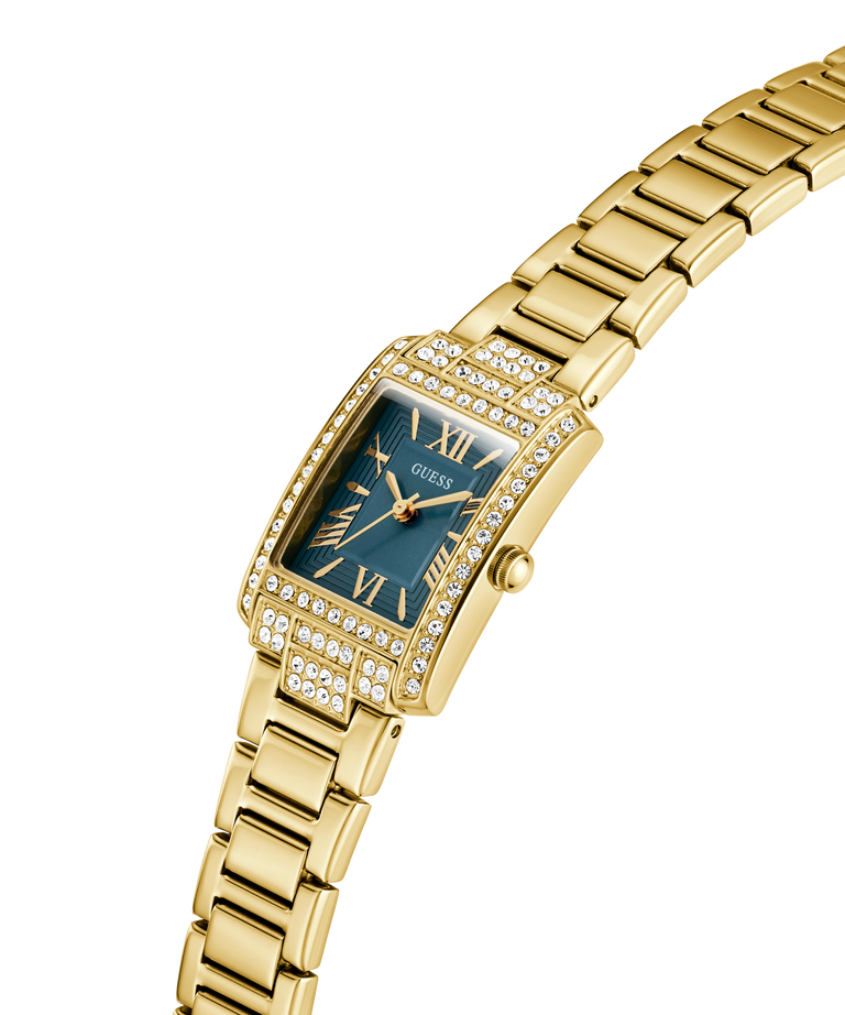 GUESS Ladies Gold Tone Analog Watch lifestyle