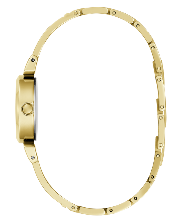 GUESS Ladies Gold Tone Analog Watch side