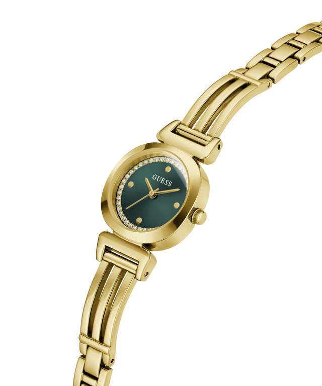 GUESS Ladies Gold Tone Analog Watch lifestyle