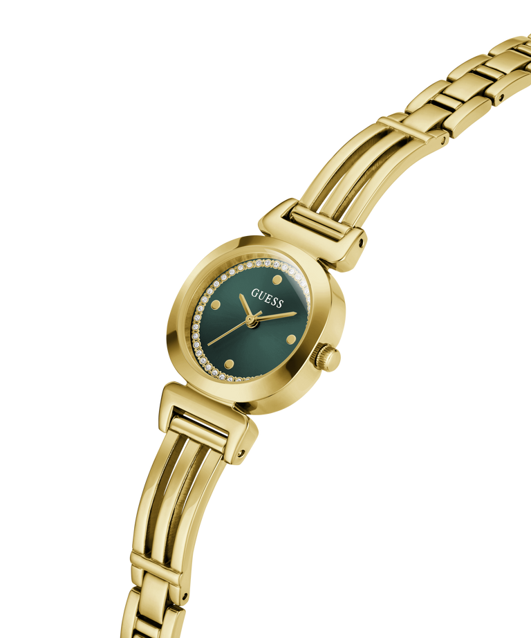 GUESS Ladies Gold Tone Analog Watch lifestyle