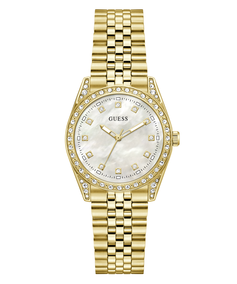 GUESS Ladies Jada Gold Tone Analog Watch