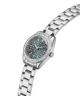 GUESS Ladies Mini Luna Silver Tone Analog Watch lifestyle